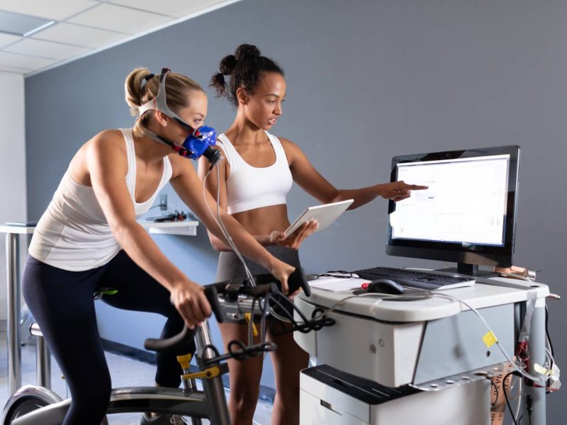 Side,View,Of,A,Caucasian,Athletic,Woman,Doing,A,Fitness